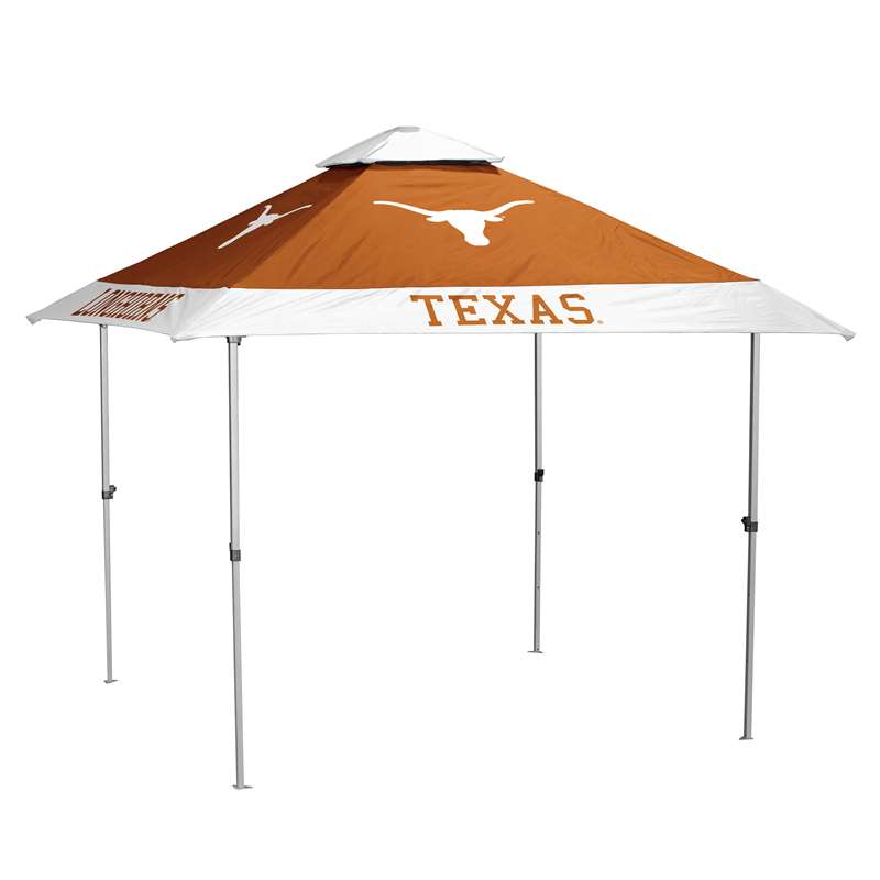 University of Texas Longhorns 10 X 10 Pagoda Canopy - Tailgate Canopy with Carry Bag