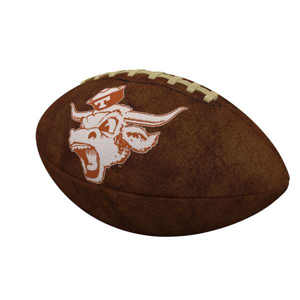 University of Texas Longhorns Official Size Vintage Football