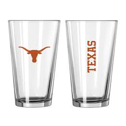 Texas 16oz Gameday Pint Glass