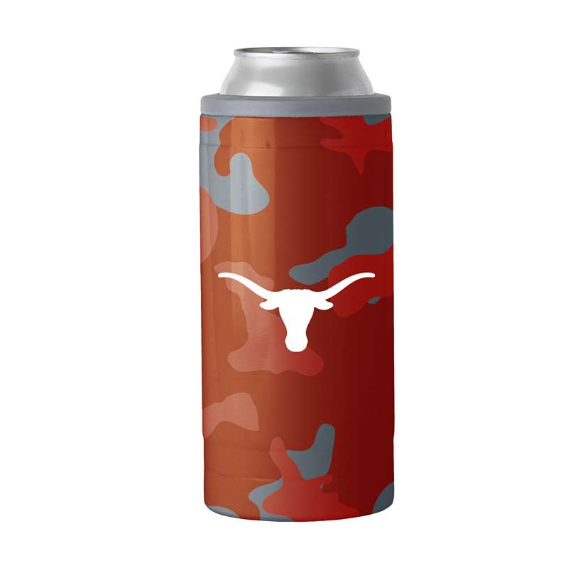 Texas Camo Swagger 12oz Slim Can Coolie