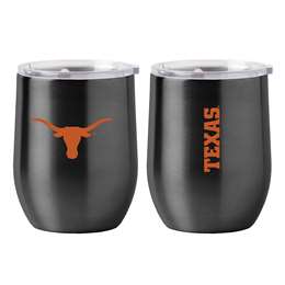 Texas 16oz Gameday Stainless Curved Beverage