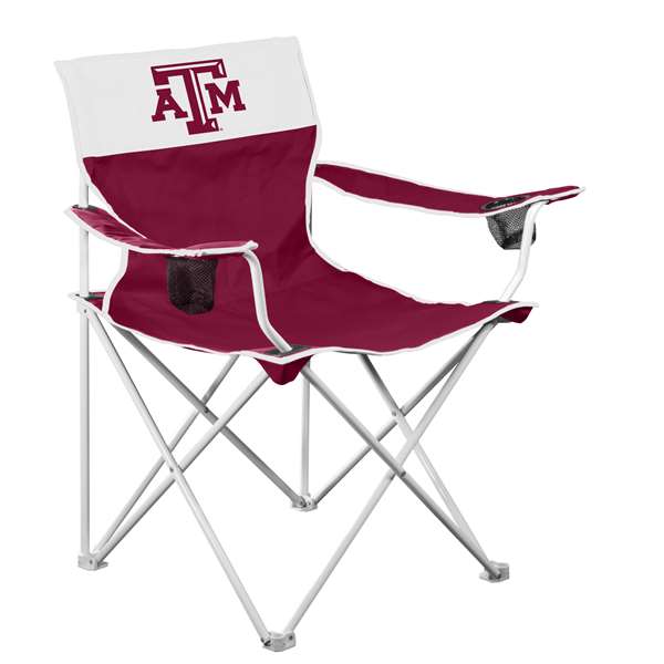 Texas A&M Aggies Big Boy Folding Chair with Carry Bag