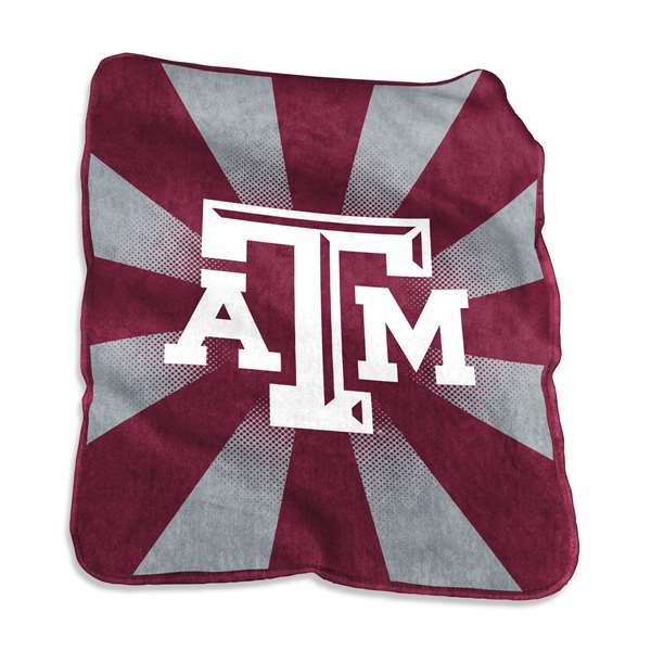 Texas A&M Aggies Raschel Throw Blanket