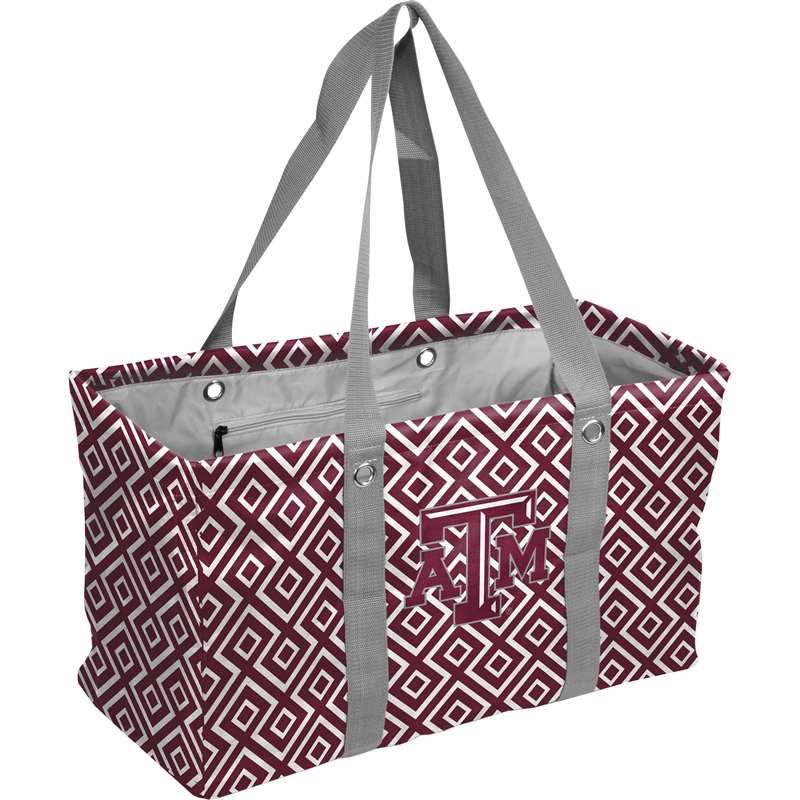 Texas A&M Aggeis  Double Diamond Picnic Caddy