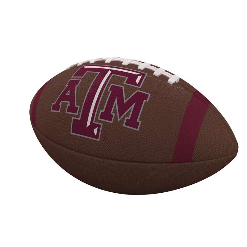 Texas A&M Aggies Team Stripe Official Size Composite Football