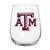 Texas A&M 16oz Gameday Curved Beverage Glass  