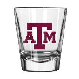 Texas A&M 2oz Satin Etch Shot Glass
