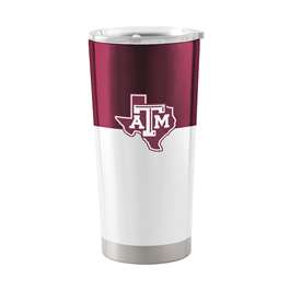 TX A&M 20oz Colorblock Stainless Tumbler