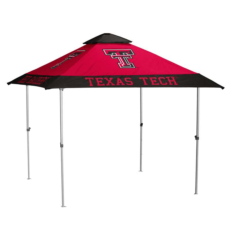 Texas Tech Red Raiders 10 X 10 Pagoda Canopy - Tailgate Canopy with Carry Bag