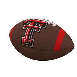 Texas Tech Red Raiders Team Stripe Official Size Composite Football