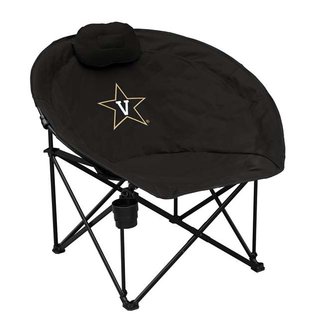 Vanderbilt University Comodores Sphere Squad Round Folding Dorm Chair