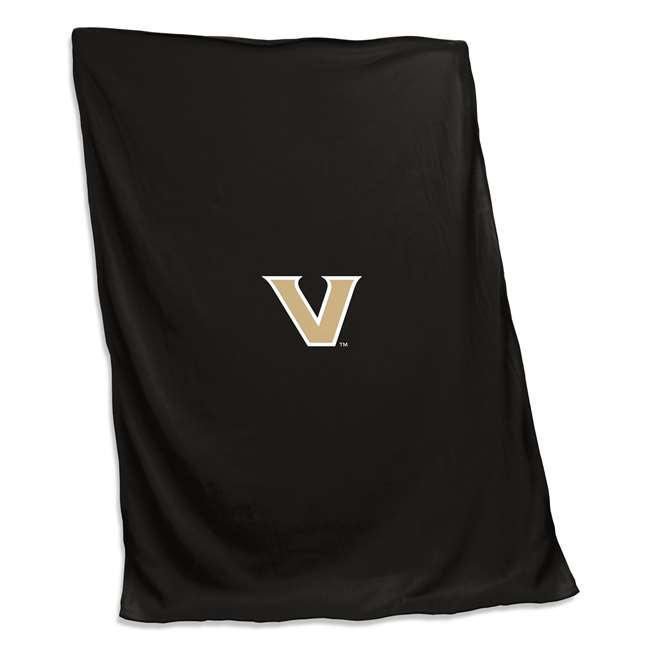 Vanderbilt University Comodores Sweatshirt Blanket 84 X 54 inches