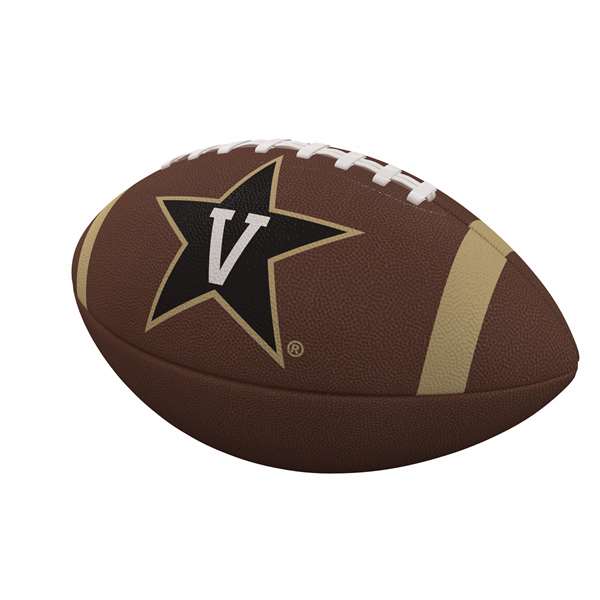 Vanderbilt University Comodores Team Stripe Official Size Composite Football