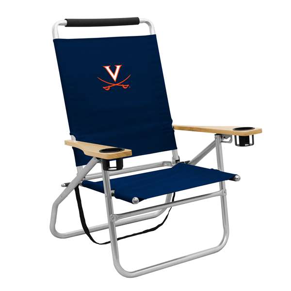 University of Virginia Cavaliers Folding Beach Chair