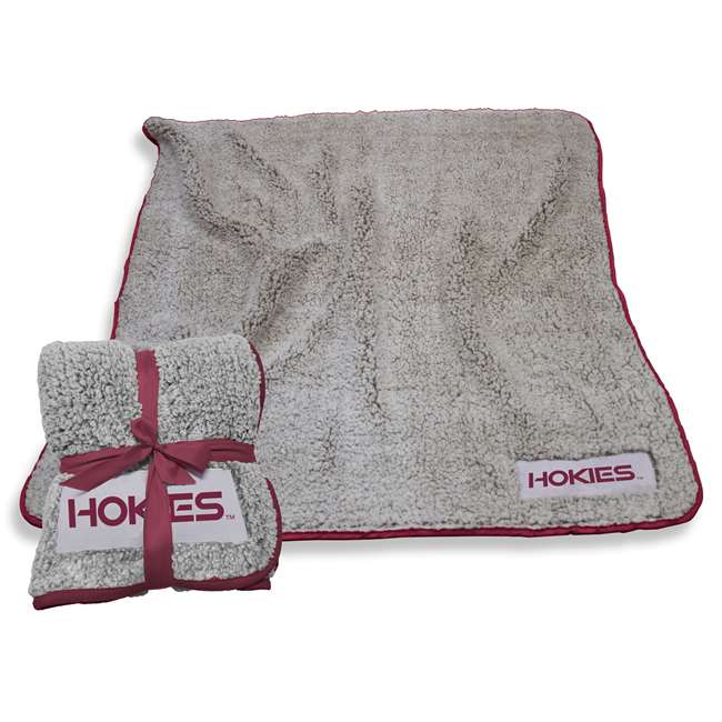 Virginia Tech Hokies Frosty Fleece Blanket 60 X 50 inches