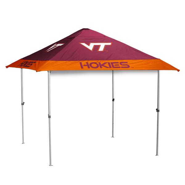 Virginia Tech Hokies 10 X 10 Pagoda Canopy Tailgate Tent