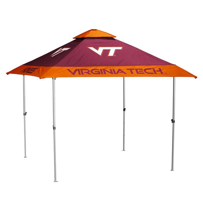 Virginia Tech Hokies 10 X 10 Pagoda Canopy Tailgate Tent