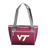 Virginia Tech Hokies Crosshatch 16 Can Cooler Tote Bag