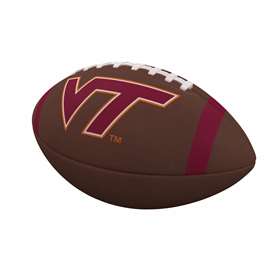 Virginia Tech Hokies Team Stripe Official Size Composite Football  