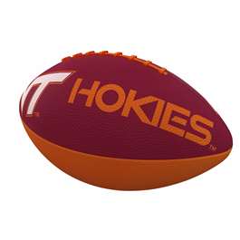Virginia Tech Hokies Junior Size Rubber Football