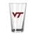 Virginia Tech 16oz Satin Etch Pint Glass