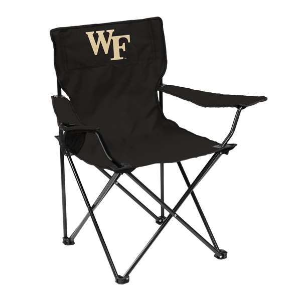 Wake Forest University Deamon Decons Quad Folding Chair with Carry Bag