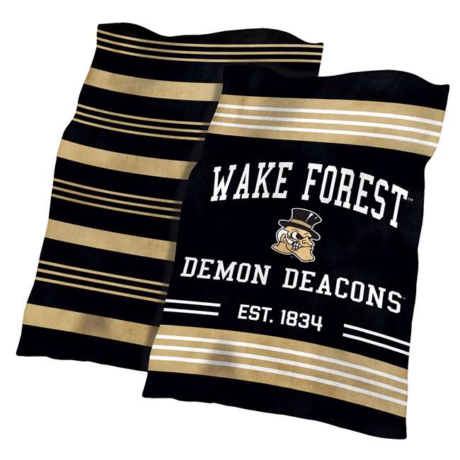 Wake Forest Demon Deacons Colorblock Plush Blanket 60X70 inches