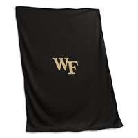 Wake Forest University Deamon DeconsSweatshirt Blanket - 84 X 54 in.