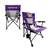 Washington Huskies Hard Arm Folding Tailgate Chair with Carry Bag 