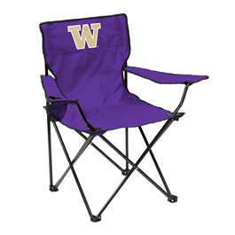 University of Washington Huskies Quad Folding Chair with Carry Bag