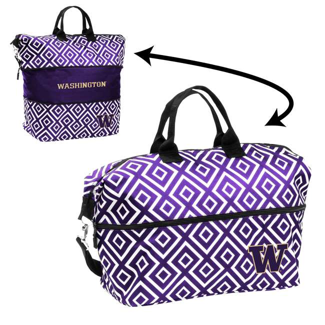 University of Washington Huskies Expandable Tote Bag