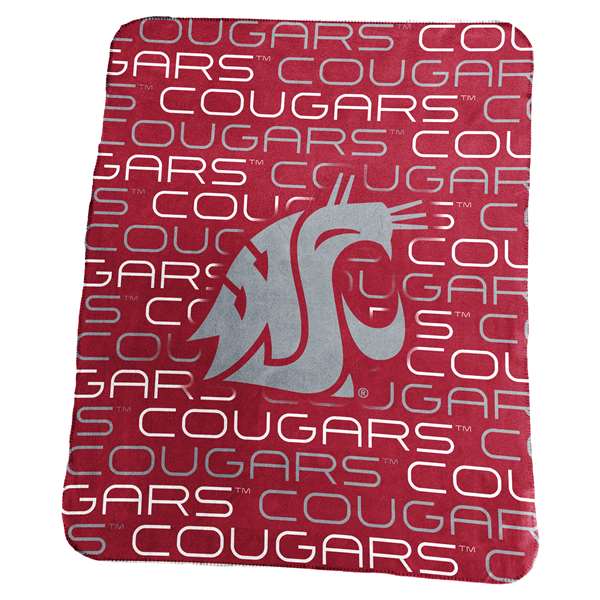 Washington State University Cougars Classic Fleece Blanket