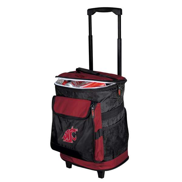 Washington State University Cougars 48 Can Rolling Cooler