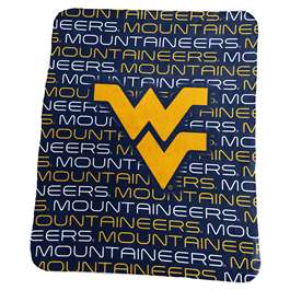 University of West Virginia Mountaineers Classic Fleece Blanket