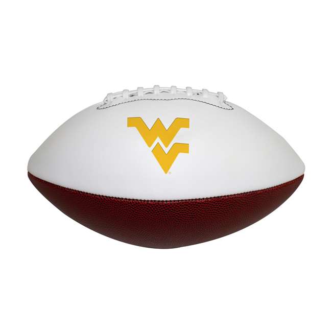 University of West Virginia Mountaineers Official Size Autograph Football