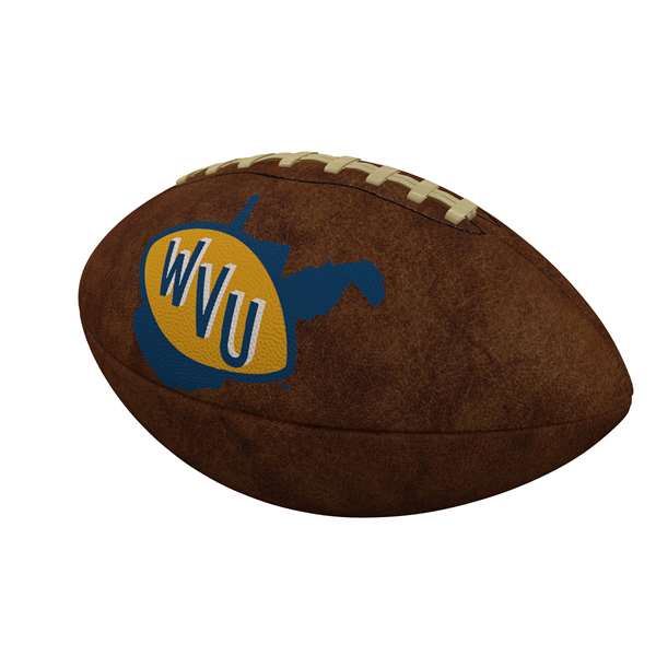 University of West Virginia Mountaineers Official-Size Vintage Football 93FV-FS Vintage FB
