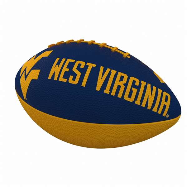 University of West Virginia Mountaineers Junior Size Rubber Football