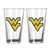 West Virginia 16oz Logo Pint Glass