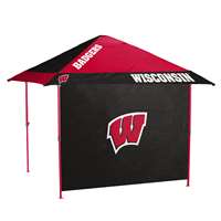 Wisconsin Badgers Pagoda Tent Colored Frame  