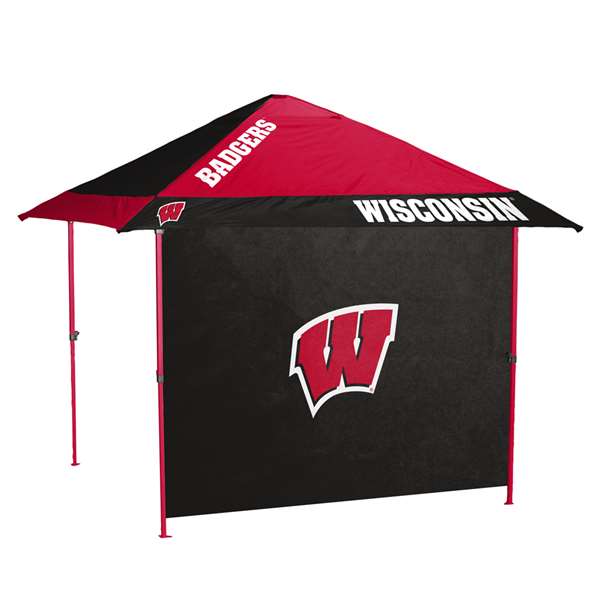 Wisconsin Badgers Pagoda Tent Colored Frame  