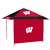 Wisconsin badgers Pagoda Tent Colored Frame + Weight Bags