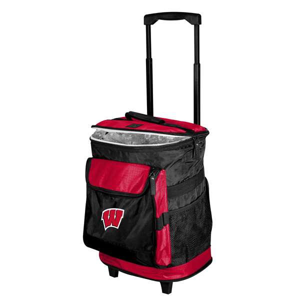 University of Wisconsin Badgers 48 Can Rolling Cooler