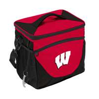 University of Wisconsin Badgers 24 Can Cooler