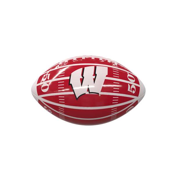 Wisconsin Field Mini-Size Glossy Football
