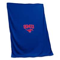 SMU Southern Methodist University Mustangs Sweatshirt Blanket 84 x 153