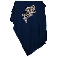 Navy Sweatshirt Blanket