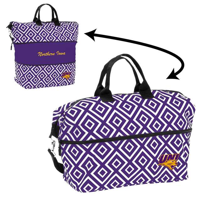 Northern Iowa University Expandable Tote Bag