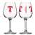 Texas Rangers 12oz Gameday Stemmed Wine Glass