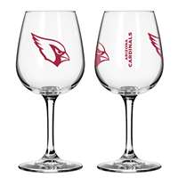 Arizona Cardinals 12oz Gameday Stemmed Wine Glass  