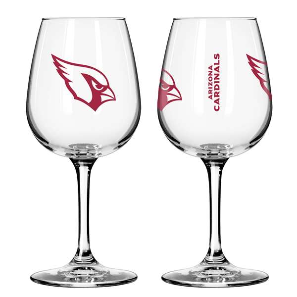 Arizona Cardinals 12oz Gameday Stemmed Wine Glass
